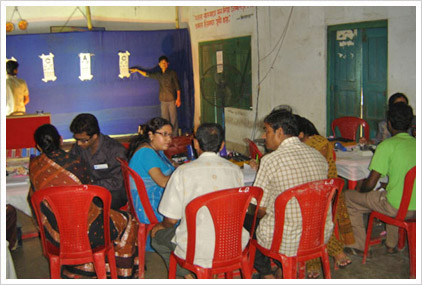 Eye camp at Uluberia