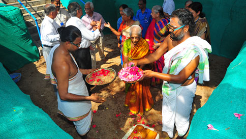 An image from The ‘Temple of the eye’ takes a giant step in its journey of ‘Service to Mankind’